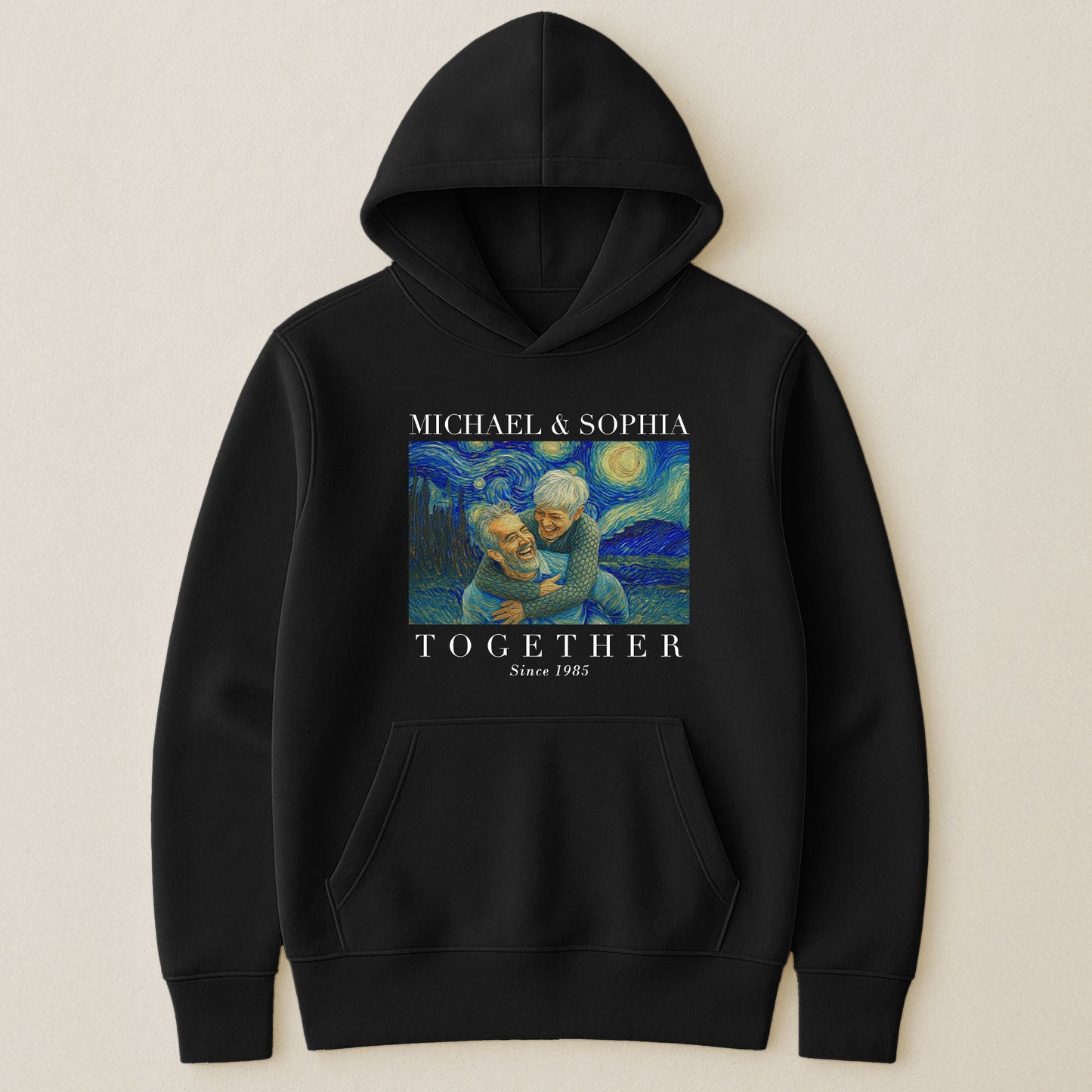 Together Since Couple Shirt Van Gogh Art - Personalized Photo Shirt